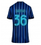Inter Milan Matteo Darmian #36 Thuis tenue voor Dames 2025-26 Korte Mouwen
