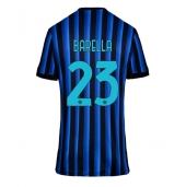 Inter Milan Nicolo Barella #23 Thuis tenue voor Dames 2025-26 Korte Mouwen