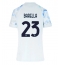 Inter Milan Nicolo Barella #23 Uit tenue voor Dames 2025-26 Korte Mouwen
