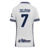 Inter Milan Piotr Zielinski #7 Uit tenue voor Dames 2024-25 Korte Mouwen