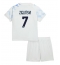 Inter Milan Piotr Zielinski #7 Uit tenue voor kinderen 2025-26 Korte Mouwen (+ broek)