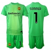 Inter Milan Yann Sommer #1 Keeper Derde tenue voor kinderen 2025-26 Korte Mouwen (+ broek)