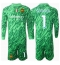 Inter Milan Yann Sommer #1 Keeper Thuis tenue voor kinderen 2024-25 Lange Mouwen (+ broek)
