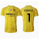 Inter Milan Yann Sommer #1 Keeper Uit tenue 2024-25 Korte Mouwen