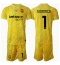 Inter Milan Yann Sommer #1 Keeper Uit tenue voor kinderen 2024-25 Korte Mouwen (+ broek)