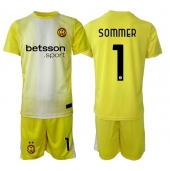 Inter Milan Yann Sommer #1 Keeper Uit tenue voor kinderen 2025-26 Korte Mouwen (+ broek)