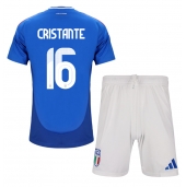 Italië Bryan Cristante #16 Thuis tenue voor kinderen EK 2024 Korte Mouwen (+ broek)