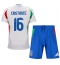 Italië Bryan Cristante #16 Uit tenue voor kinderen EK 2024 Korte Mouwen (+ broek)