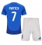Italië Davide Frattesi #7 Thuis tenue voor kinderen EK 2024 Korte Mouwen (+ broek)