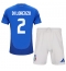 Italië Giovanni Di Lorenzo #2 Thuis tenue voor kinderen EK 2024 Korte Mouwen (+ broek)