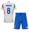 Italië Jorginho Frello #8 Uit tenue voor kinderen EK 2024 Korte Mouwen (+ broek)
