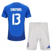 Italië Matteo Darmian #13 Thuis tenue voor kinderen EK 2024 Korte Mouwen (+ broek)