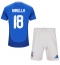 Italië Nicolo Barella #18 Thuis tenue voor kinderen EK 2024 Korte Mouwen (+ broek)