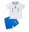 Italië Uit tenue voor kinderen 2022 Korte Mouwen (+ broek)