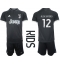 Juventus Alex Sandro #12 Derde tenue voor kinderen 2023-24 Korte Mouwen (+ broek)