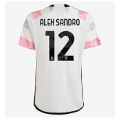Juventus Alex Sandro #12 Uit tenue 2023-24 Korte Mouwen