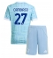 Juventus Andrea Cambiaso #27 Uit tenue voor kinderen 2025-26 Korte Mouwen (+ broek)