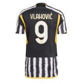Juventus Dusan Vlahovic #9 Thuis tenue 2023-24 Korte Mouwen