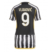 Juventus Dusan Vlahovic #9 Thuis tenue voor Dames 2023-24 Korte Mouwen