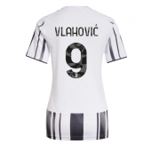Juventus Dusan Vlahovic #9 Thuis tenue voor Dames 2025-26 Korte Mouwen