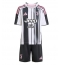 Juventus Dusan Vlahovic #9 Thuis tenue voor kinderen 2025-26 Korte Mouwen (+ broek)