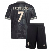 Juventus Francisco Conceicao #7 Derde tenue voor kinderen 2025-26 Korte Mouwen (+ broek)
