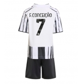 Juventus Francisco Conceicao #7 Thuis tenue voor kinderen 2025-26 Korte Mouwen (+ broek)