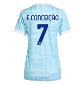 Juventus Francisco Conceicao #7 Uit tenue voor Dames 2025-26 Korte Mouwen