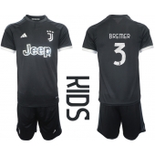Juventus Gleison Bremer #3 Derde tenue voor kinderen 2023-24 Korte Mouwen (+ broek)