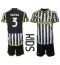 Juventus Gleison Bremer #3 Thuis tenue voor kinderen 2023-24 Korte Mouwen (+ broek)