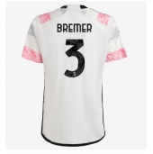 Juventus Gleison Bremer #3 Uit tenue 2023-24 Korte Mouwen