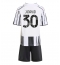 Juventus Jonathan David #30 Thuis tenue voor kinderen 2025-26 Korte Mouwen (+ broek)
