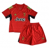 Juventus Keeper Derde tenue voor kinderen 2023-24 Korte Mouwen (+ broek)