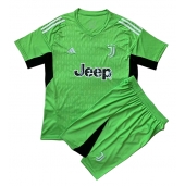 Juventus Keeper Uit tenue voor kinderen 2023-24 Korte Mouwen (+ broek)