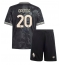 Juventus Lois Openda #20 Derde tenue voor kinderen 2025-26 Korte Mouwen (+ broek)