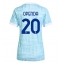 Juventus Lois Openda #20 Uit tenue voor Dames 2025-26 Korte Mouwen