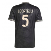 Juventus Manuel Locatelli #5 Derde tenue 2025-26 Korte Mouwen