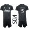 Juventus Manuel Locatelli #5 Derde tenue voor kinderen 2023-24 Korte Mouwen (+ broek)