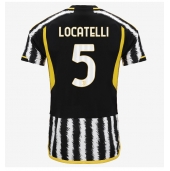 Juventus Manuel Locatelli #5 Thuis tenue 2023-24 Korte Mouwen