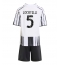 Juventus Manuel Locatelli #5 Thuis tenue voor kinderen 2025-26 Korte Mouwen (+ broek)