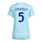 Juventus Manuel Locatelli #5 Uit tenue voor Dames 2025-26 Korte Mouwen