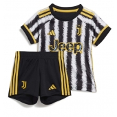 Juventus Thuis tenue voor kinderen 2023-24 Korte Mouwen (+ broek)