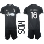 Juventus Weston McKennie #16 Derde tenue voor kinderen 2023-24 Korte Mouwen (+ broek)