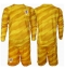 Kroatië Keeper Thuis tenue voor kinderen EK 2024 Lange Mouwen (+ broek)