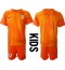 Kroatië Keeper Uit tenue voor kinderen WK 2022 Korte Mouwen (+ broek)