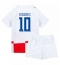 Kroatië Luka Modric #10 Thuis tenue voor kinderen EK 2024 Korte Mouwen (+ broek)