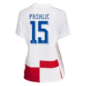 Kroatië Mario Pasalic #15 Thuis tenue voor Dames EK 2024 Korte Mouwen