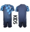 Kroatië Uit tenue voor kinderen WK 2022 Korte Mouwen (+ broek)
