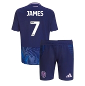 Leeds United Daniel James #7 Derde tenue voor kinderen 2024-25 Korte Mouwen (+ broek)