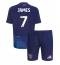 Leeds United Daniel James #7 Derde tenue voor kinderen 2024-25 Korte Mouwen (+ broek)